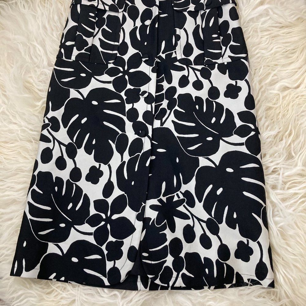 Kate Spade Monstera Grove Jacquard Skirt - Picture 3 of 12